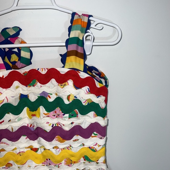 CeliaB Suhail Dress Sun Moon Print Astronomy Kitschy Whimsical Colorful dress xs - Picture 6 of 14